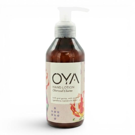 OYA Hand Lotion - Charcoal Charm, 200 ml Bottle