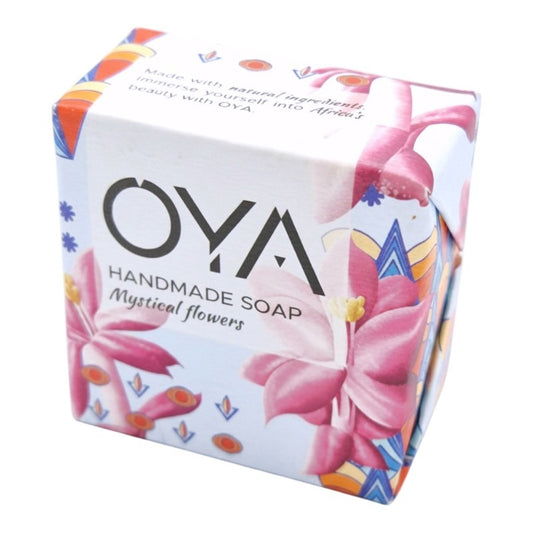 OYA Handmade Soap - Mystical Flowers, 100 g Bar