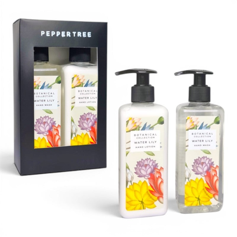 Botanical Collection Set - Water Lily Hand Wash And Hand Lotion, 300 ml