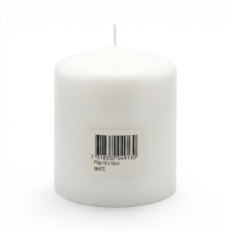 Candles: Pillar Candle - 10x10 cm