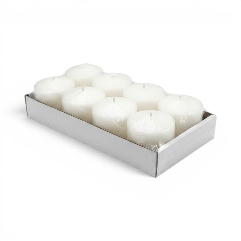 Candles: Pillar Candle - 5x5 cm 8 Pieces