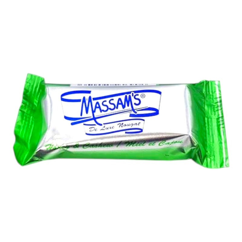 Nougart 25 G BAR - HONEY Cashew Flavour - Wrapped IN Edible RICE PAPER