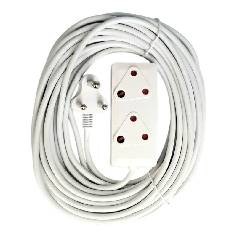 15 Meter Extension Lead - 3 x 1.0 mm Cable