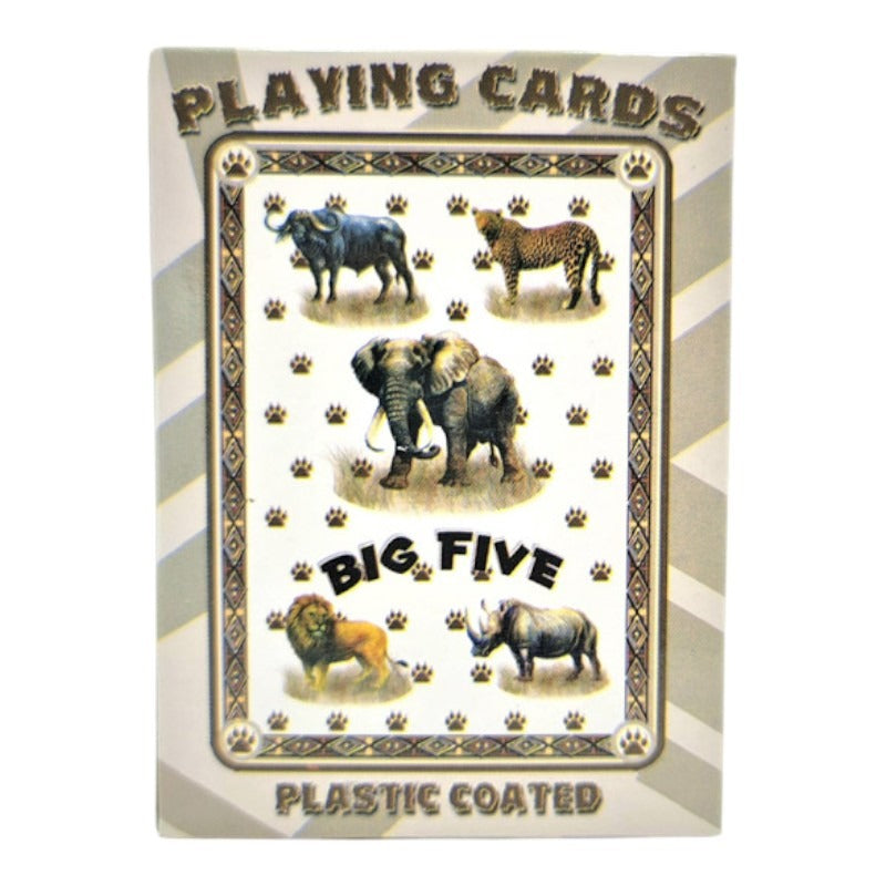 Playing CARDS BIG FIVE STYLE B - Single DECK 54 CARDS