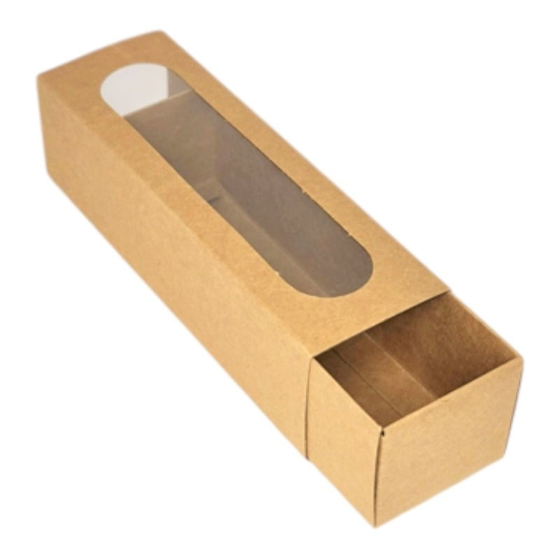 Macaroon Slide Window Box 17.5x5.5x5 cm Inside Dimensions