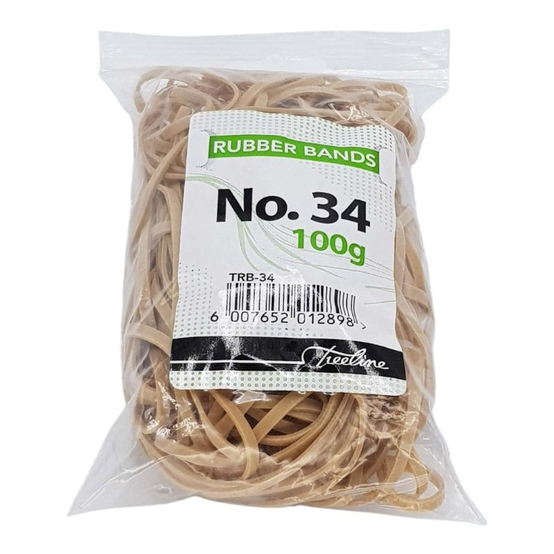 Rubber Bands 100GR - No. 34
