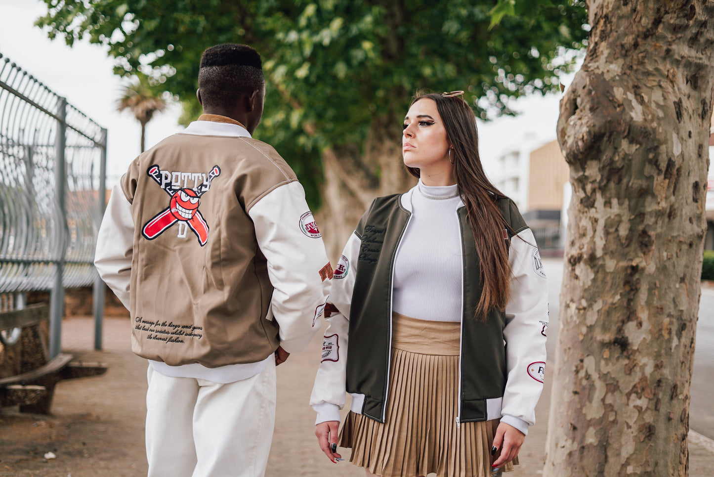 Potty D. Home Run Baseball Jacket