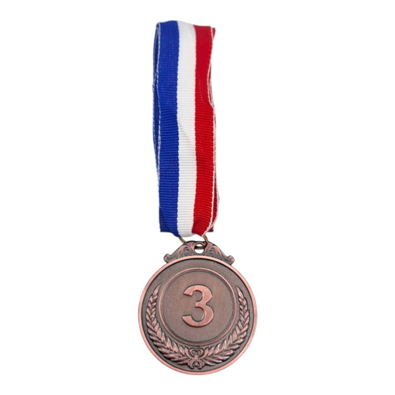 MEDAL - Bronze - 3RD Position - Material: LIGHT METAL - 5 Cm