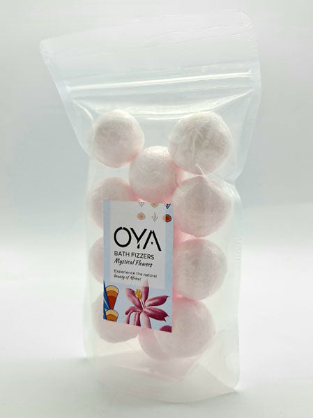OYA Bath Fizzers - Mystical Flowers, 12 Pc Pack