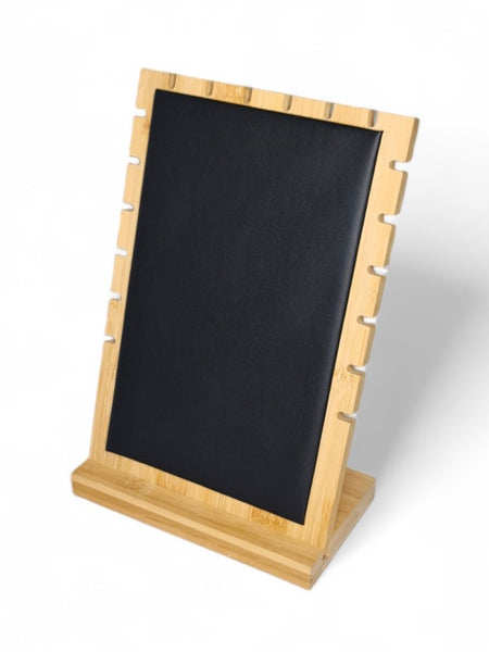 Jewellery Display Stand Wood - Black