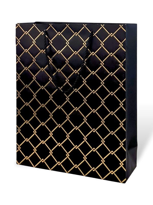 GIFT BAG - BLACK - ±32×25.5×10 Cm