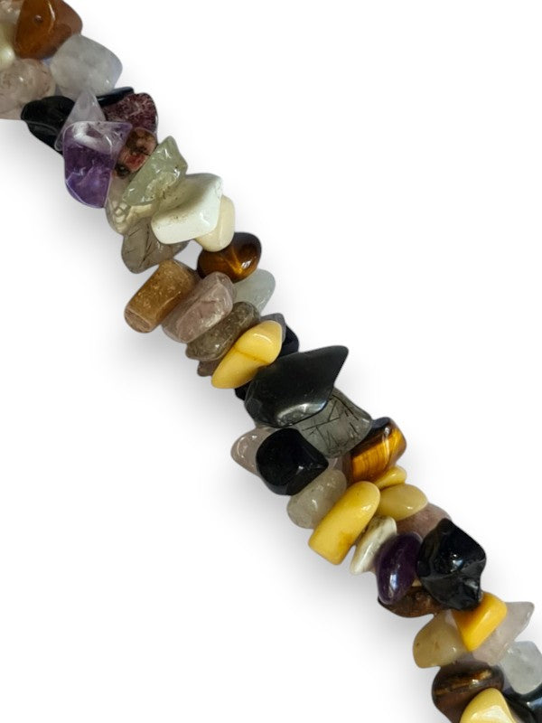 Semi - Precious Stone Beads - Small Chips, Mixed Stone Chips, ±5 - 8 mm