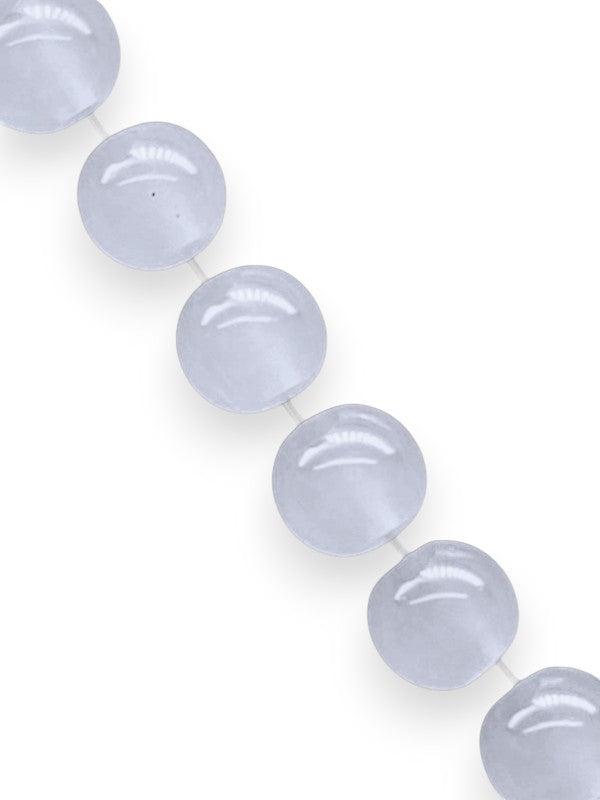 GLASS BEADS - GREY - 6 Mm - ±133-Piece