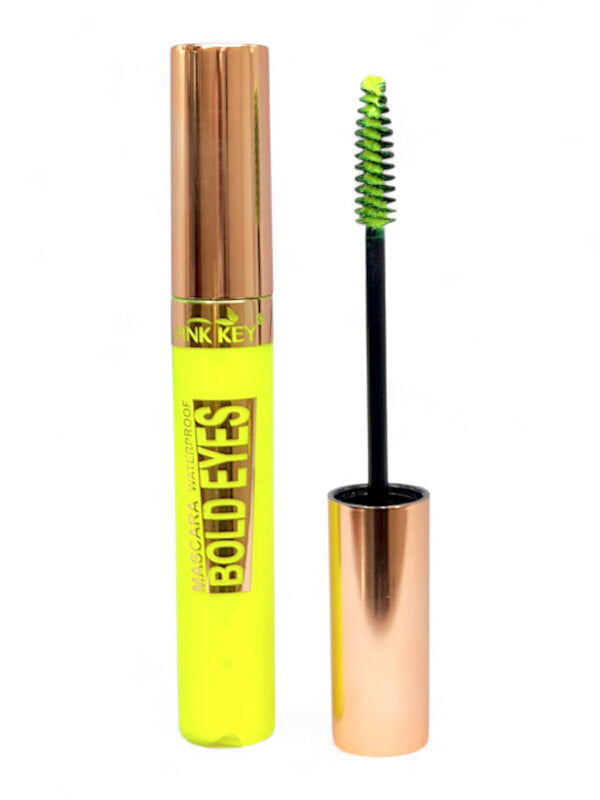 Pink Key - Waterproof Mascara, Classic Bold Eyes, Yellow