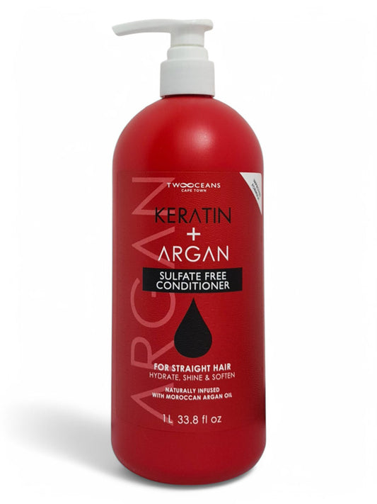 Two Oceans Keratin And Argan - Sulfate Free Conditioner, For Straight Hair