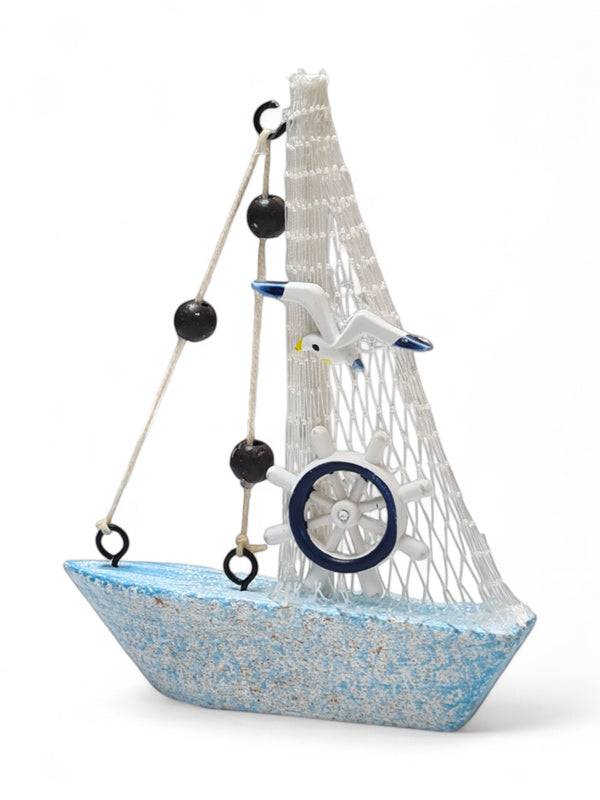 Nautical Boat ±11.5×14.5×2.5 cm