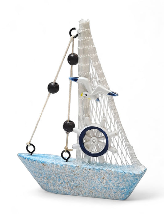 Nautical Boat ±11.5×14.5×2.5 cm