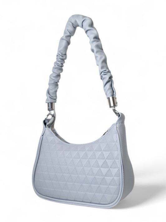 Ladies Bag - Light Grey, Strap Included, ±17×23×6 cm