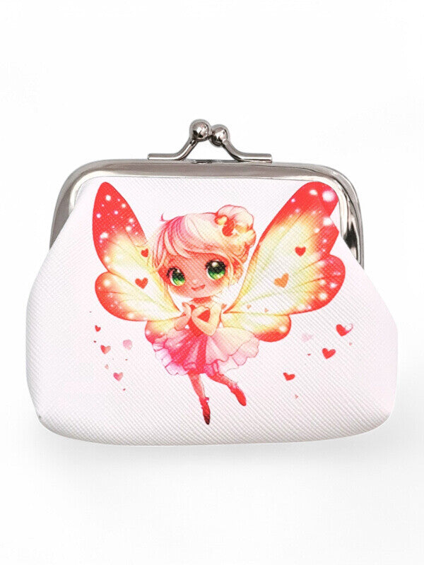 PURSE - WHITE - FAIRY - ±7.5×9.5×2 Cm