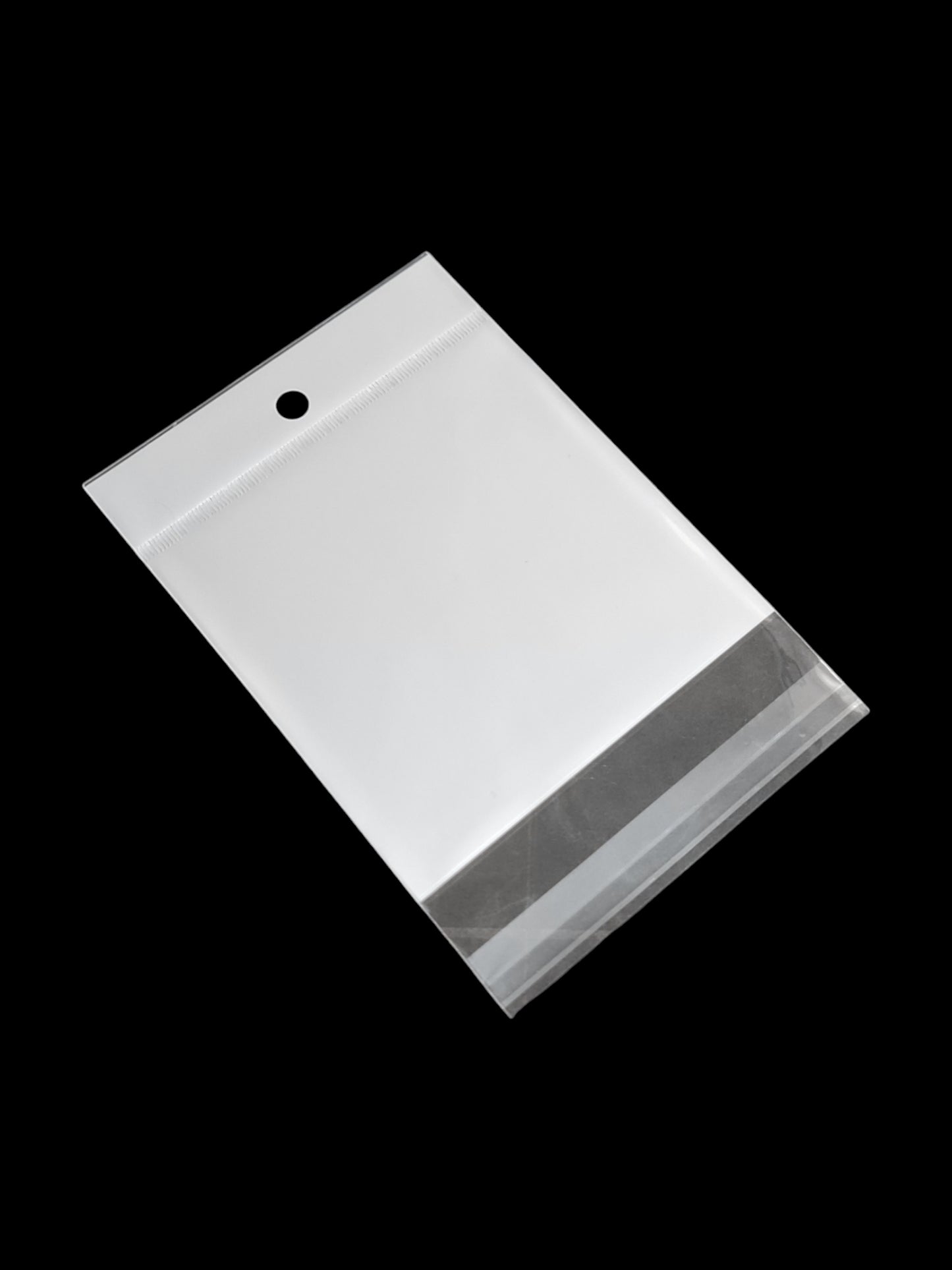 PVC BAG - WHITE ±10×15.5 Cm - Thickness 40 Microns ±100-Piece