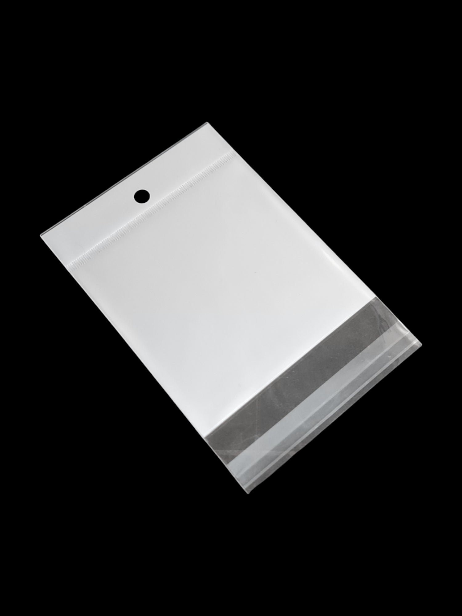 PVC BAG - WHITE ±10×15.5 Cm - Thickness 40 Microns ±100-Piece