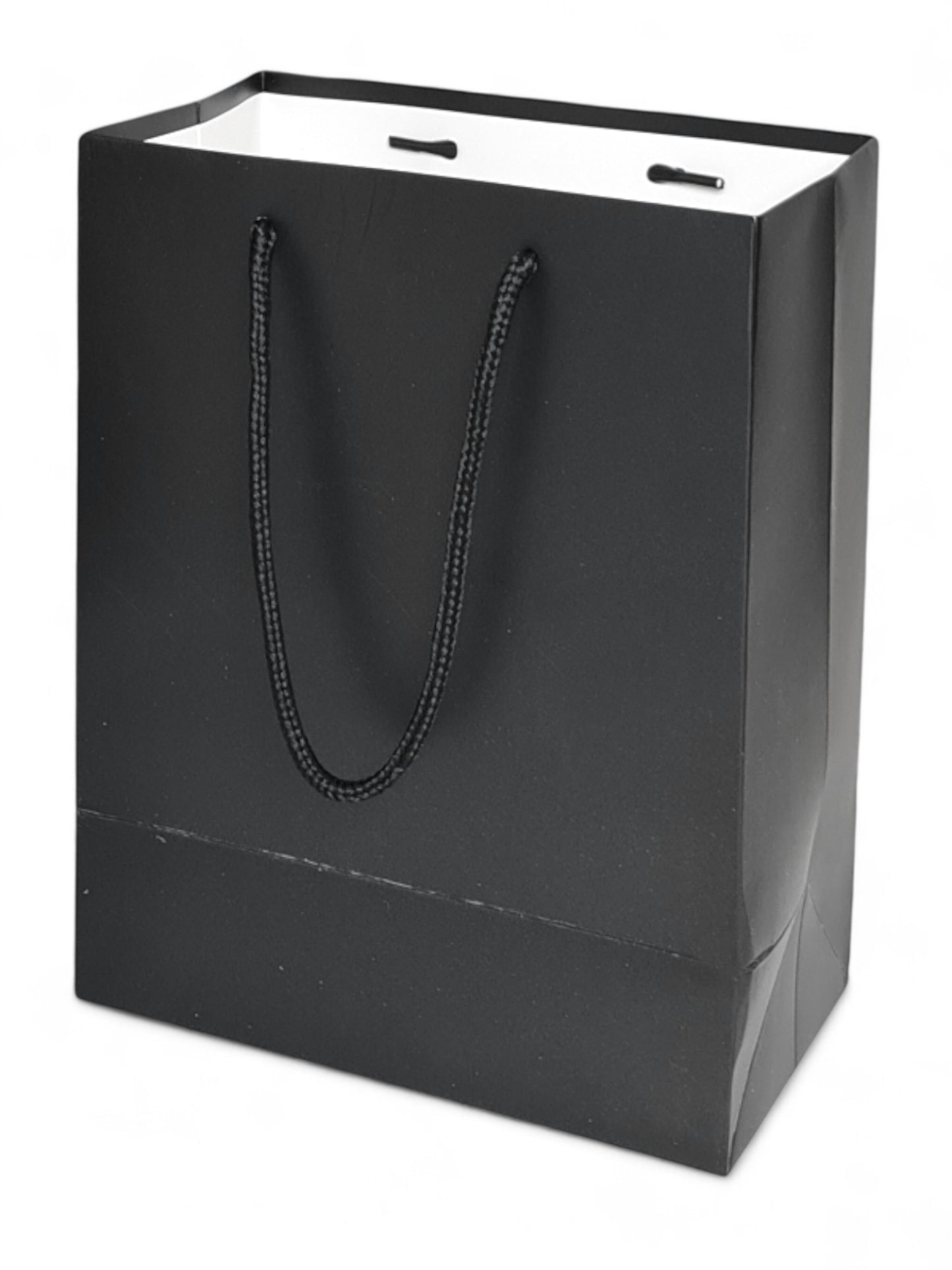 GIFT BAG (M) Gld/blk/sil 18*23 Cm - Black
