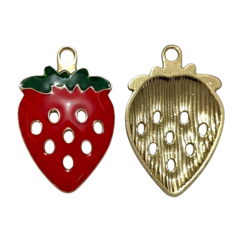 METAL CHARM - Strawberry