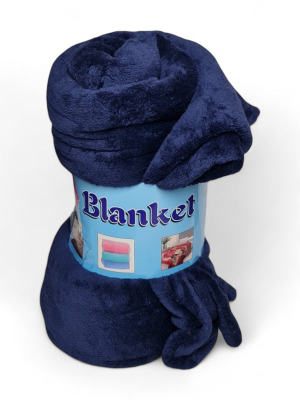 Blanket Coral Fleece ±150×200 cm Blue