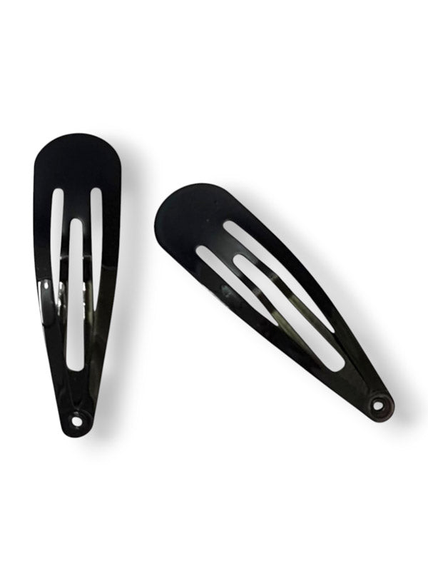 Dinkie Clips - Black, 5 cm 12-Piece