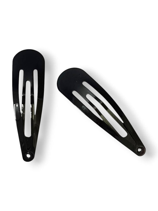 Dinkie Clips - Black, 5 cm 12-Piece