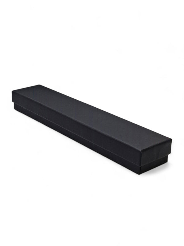 Jewellery Box - Black ±2.5×22.5×4.5 cm, Pendant On Chain