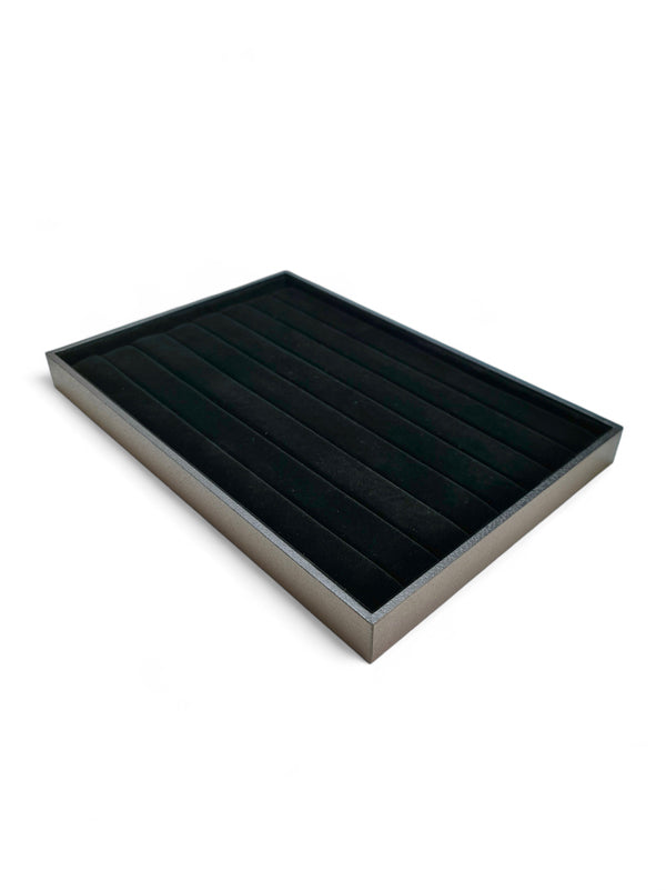 Display Ring Tray - Black Velvet