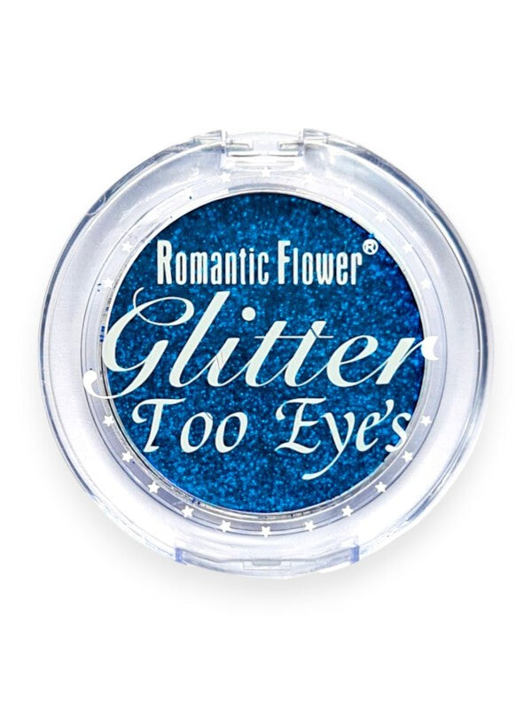 Romantic Flower - Eye Glitter, Blue