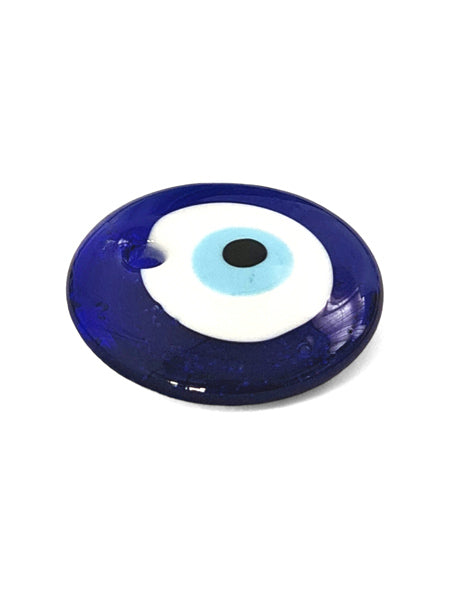 Pendant Glass Evil Eye - Murano Beads, Blue, ±60 mm