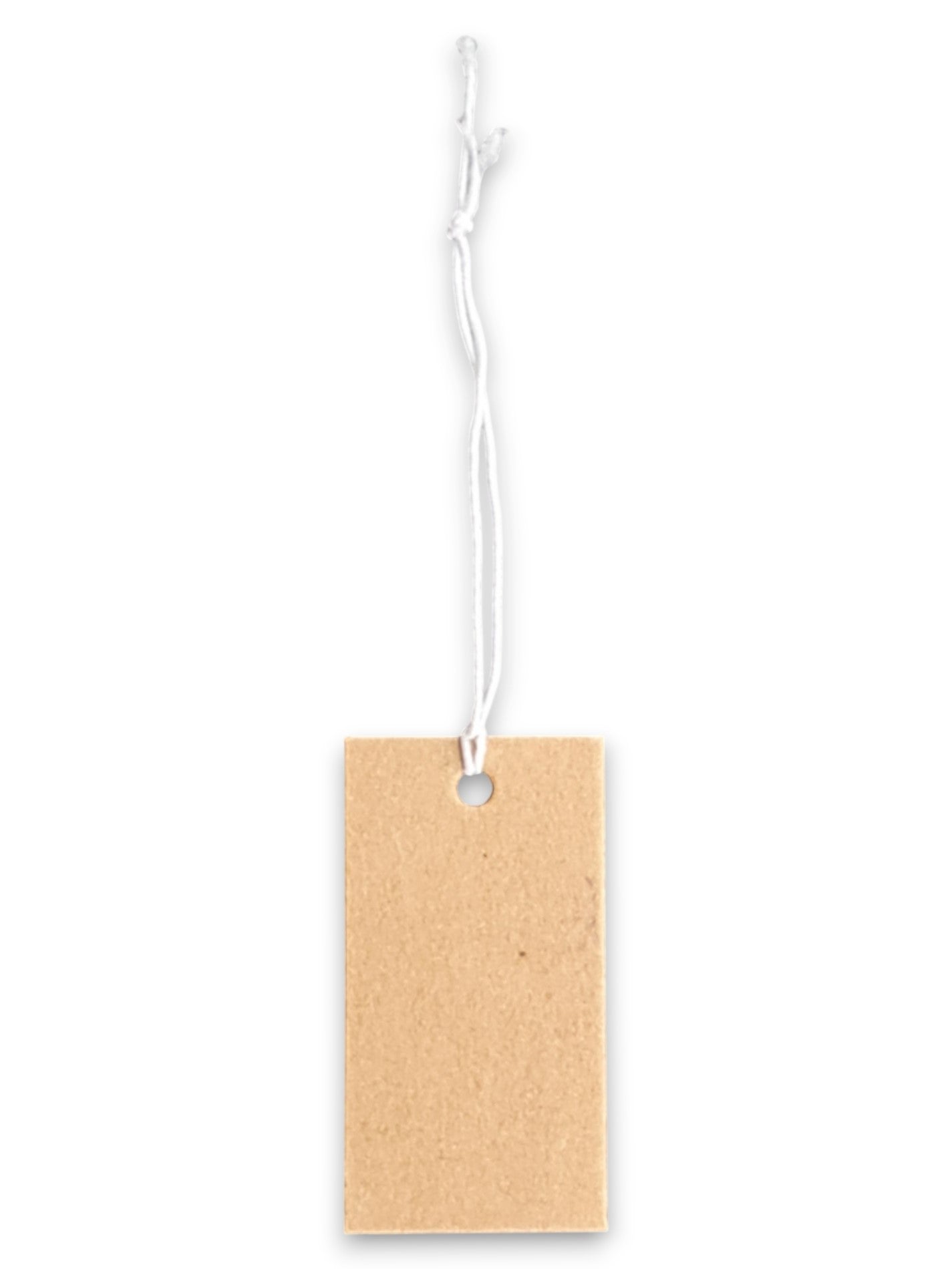 Jewellery Display Tags - Natural, ±1.8×3.5 cm ±200-Piece