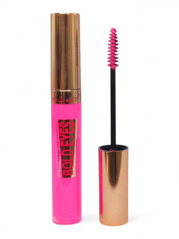 Pink Key - Waterproof Mascara, Classic Bold Eyes, Pink