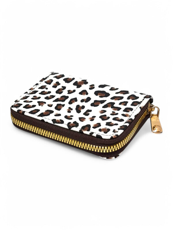 Wallet - Leopard - CAN HOLD CARDS - ±8.5×11×2.5 Cm