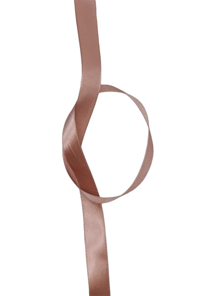 Satin Ribbon - 25 mm Antique Pink
