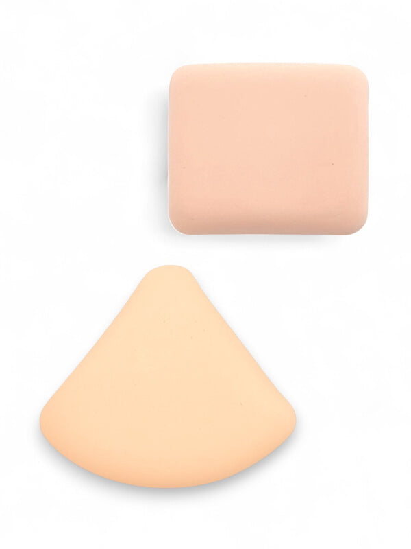 Cosmetic Sponge - Orange And Orange