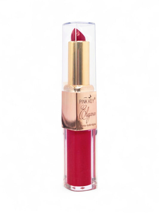Pink Key Elegance - Lipstick And Lip Gloss