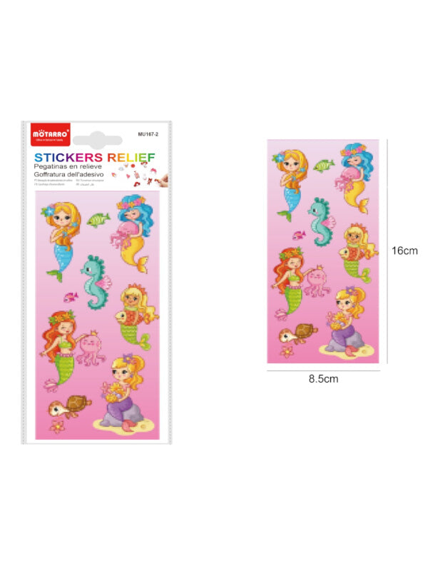Motarro Stickers Relief