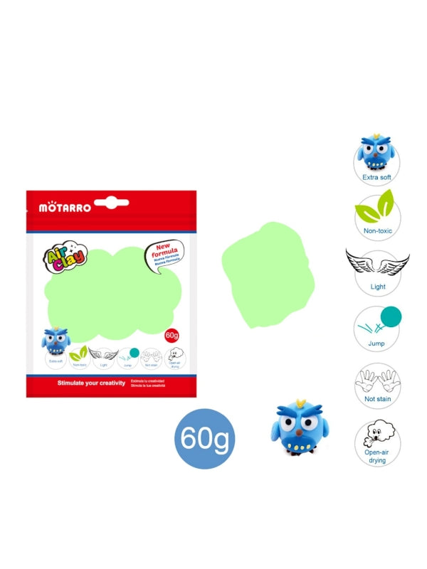 Motarro Air Clay - Mint Green, 60 g