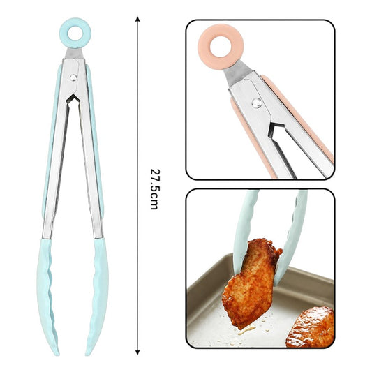 Silicone TONG 27 cm - Blue