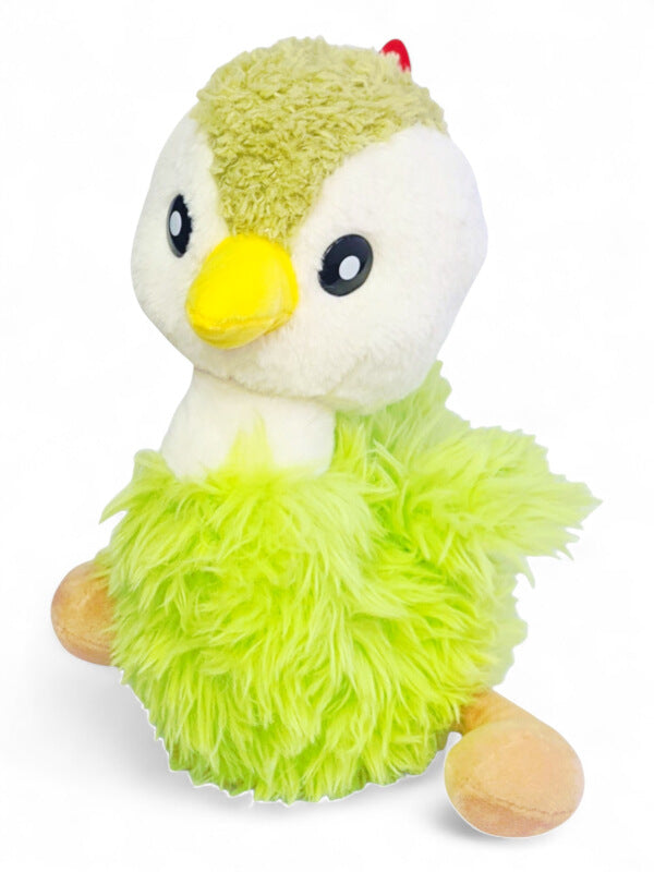 Kids Soft Toy - Chicken, Green, ±27×20 cm