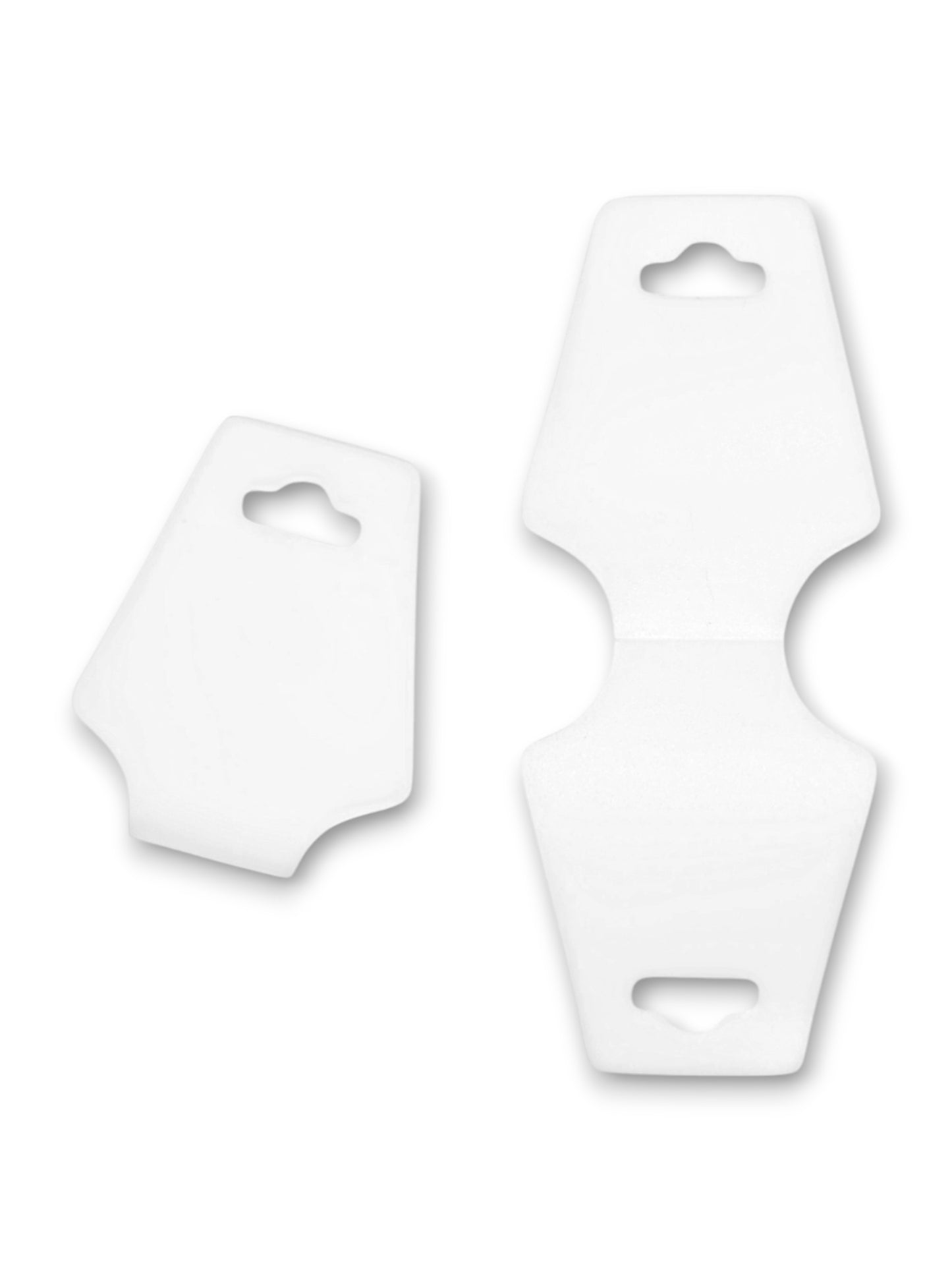 Jewellery Display Tags - Necklace, Transparent, ±5×12.5 cm ±200-Piece
