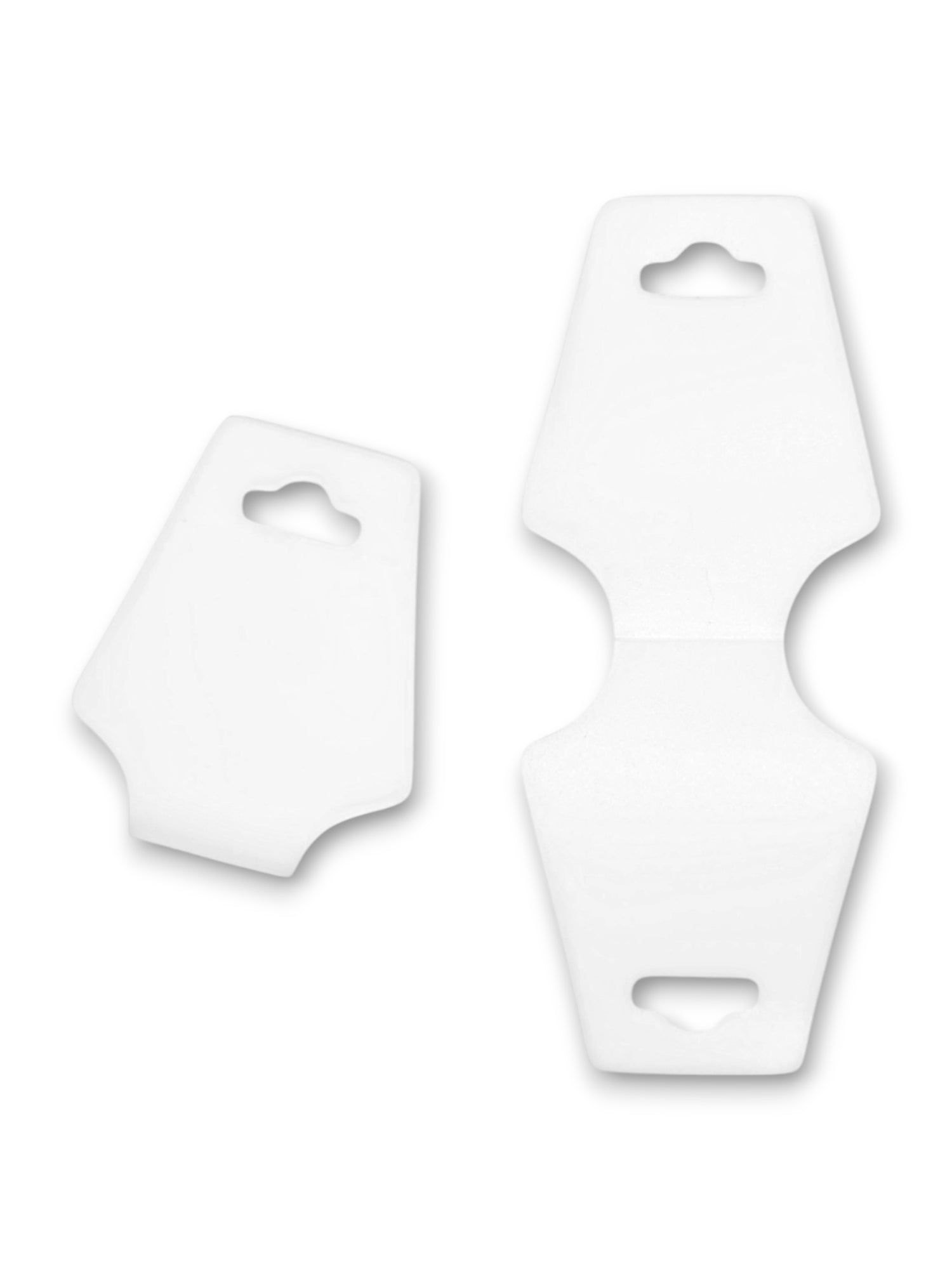 Jewellery Display Tags - Necklace, Transparent, ±5×12.5 cm ±200-Piece
