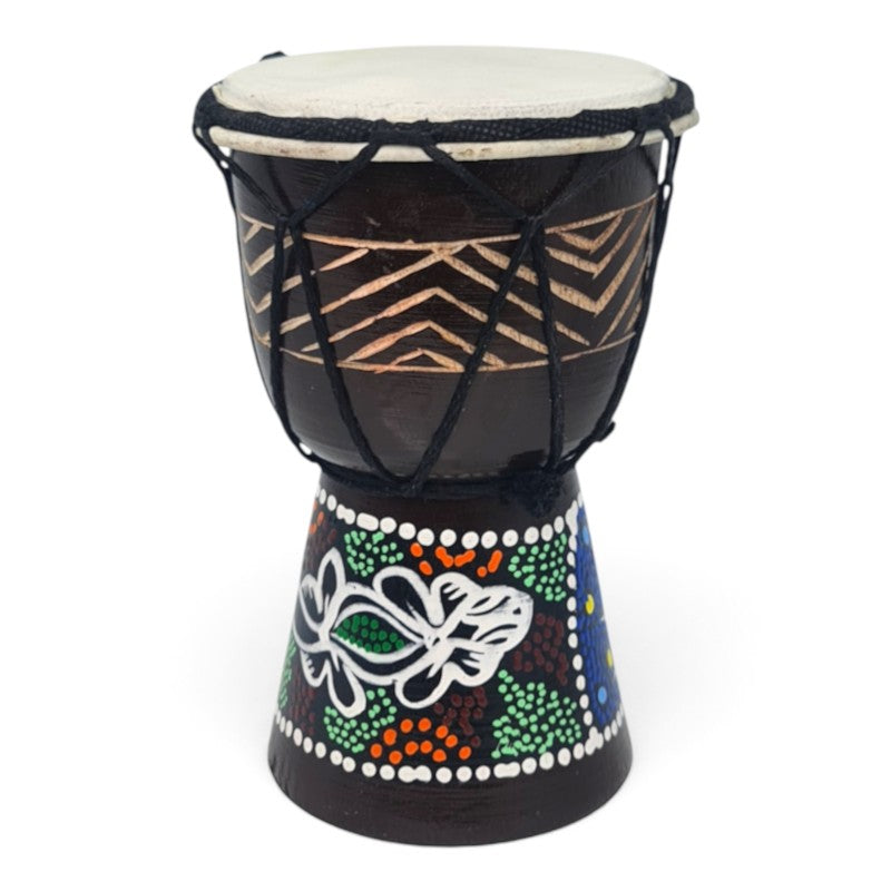 DRUM - DARK BROWN - 15 CM