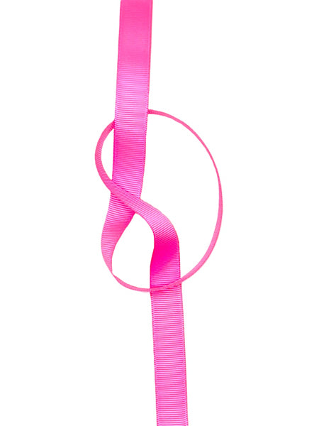 Petersham Ribbon - 6 mm Hot Pink