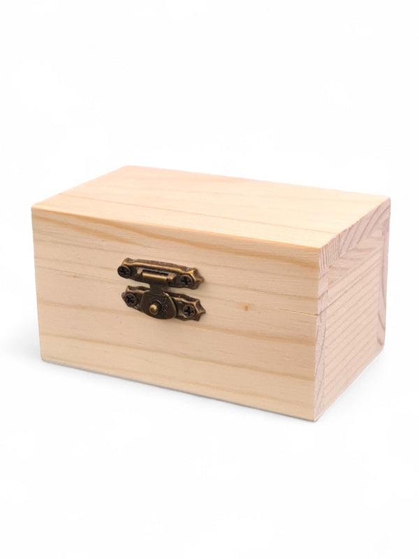 Wooden Craft Box ±9×5×5.5 cm