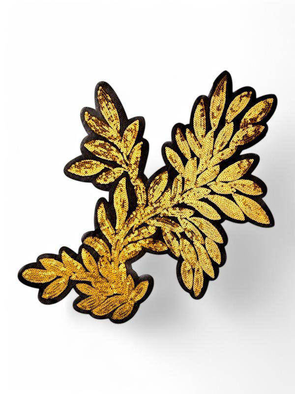 IRON ON PATCH - LEAF - ±39×29 Cm